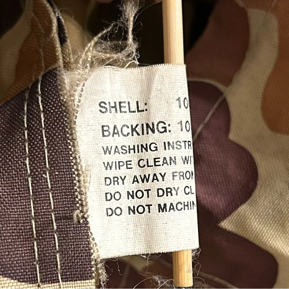 Vintage Hodgman Camo Long Hunting Jacket Coat Waterproof Hooded Raincoat Medium - Picture 5 of 6